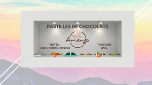 Pastilles de chocolat de Tanzanie 85%